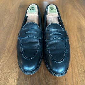 ALDEN PENNY LOAFER SOFT BLACK CALFSKIN #9695F